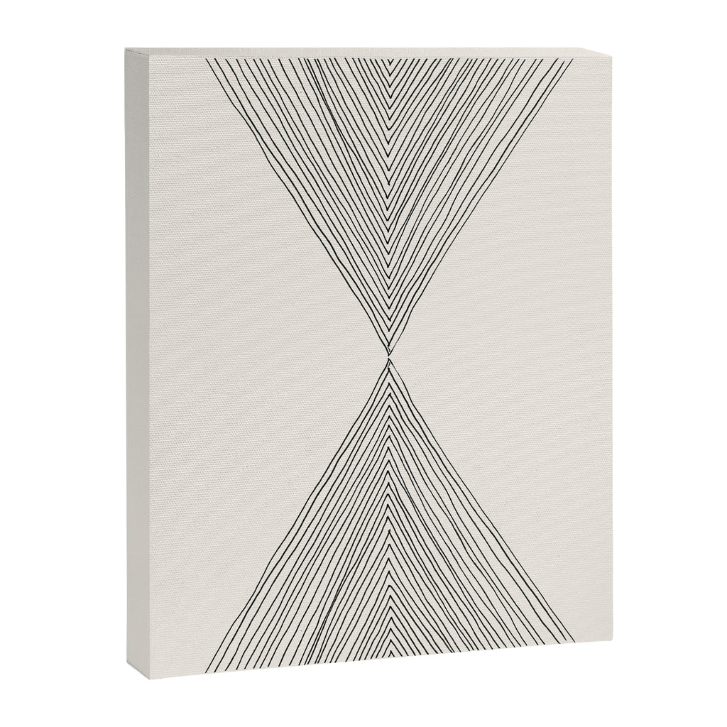 Minimalist Boho Triangles Canvas Print Gallery Image 6