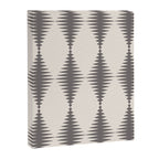 Modern Harlequin Pattern - Gray and Beige Canvas Print Gallery Image 8