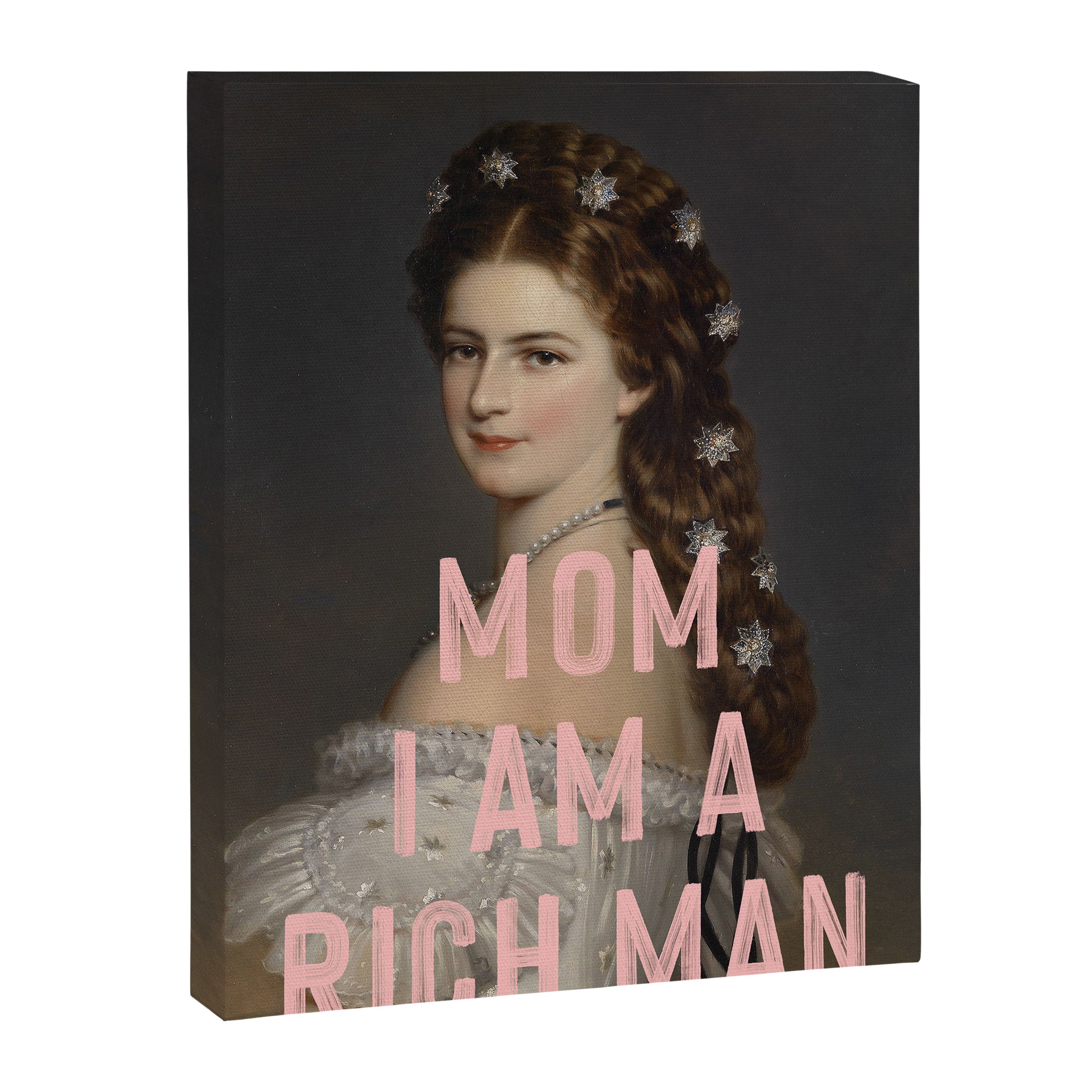 Mom I Am A Rich Man Canvas Print Gallery Image 6