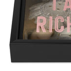 Mom I Am A Rich Man Framed Canvas Print Gallery Image 3
