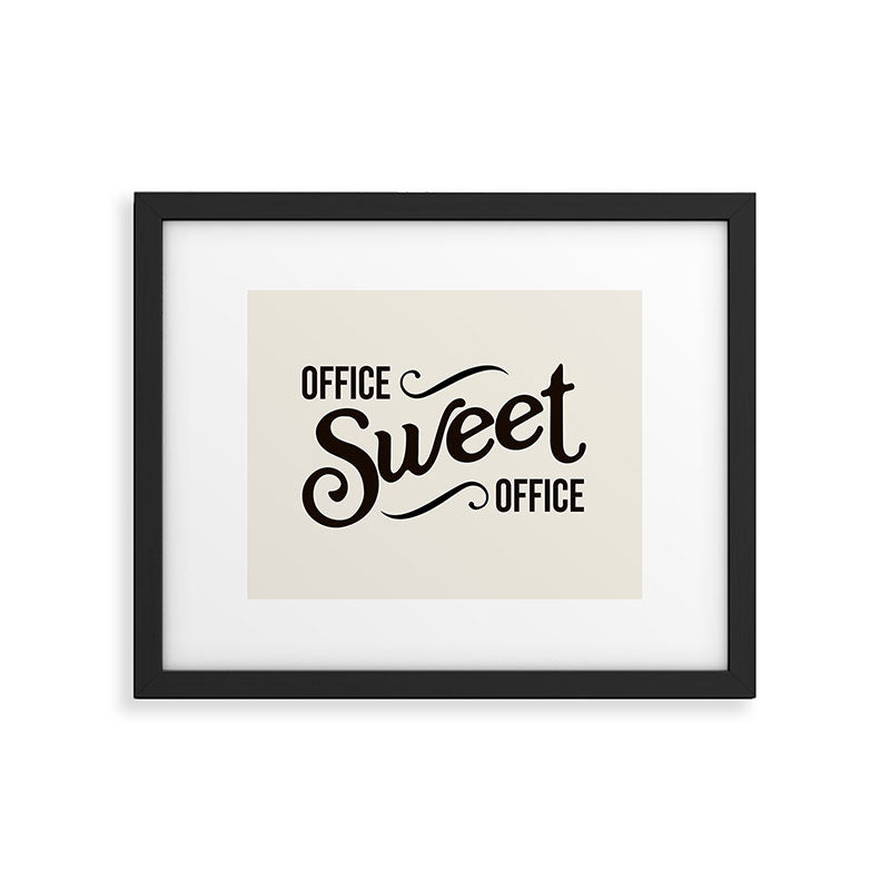 Office Sweet Office Framed Art Print Gallery Image 5