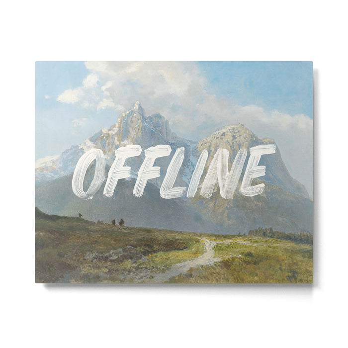 Offline Metal Print Gallery Image 1
