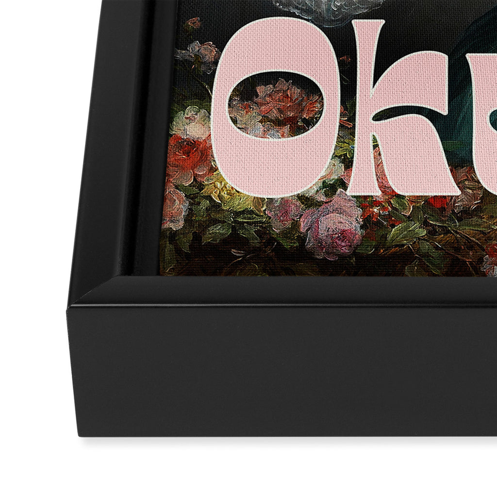 Okurrr Framed Canvas Print Gallery Image 3