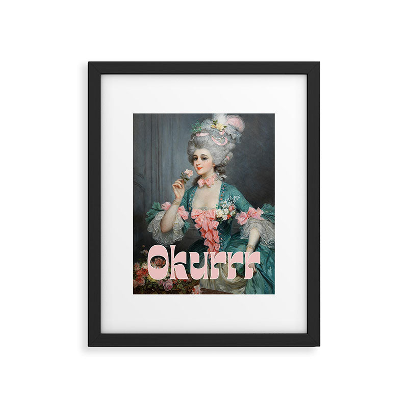 Okurrr Framed Art Print Gallery Image 5