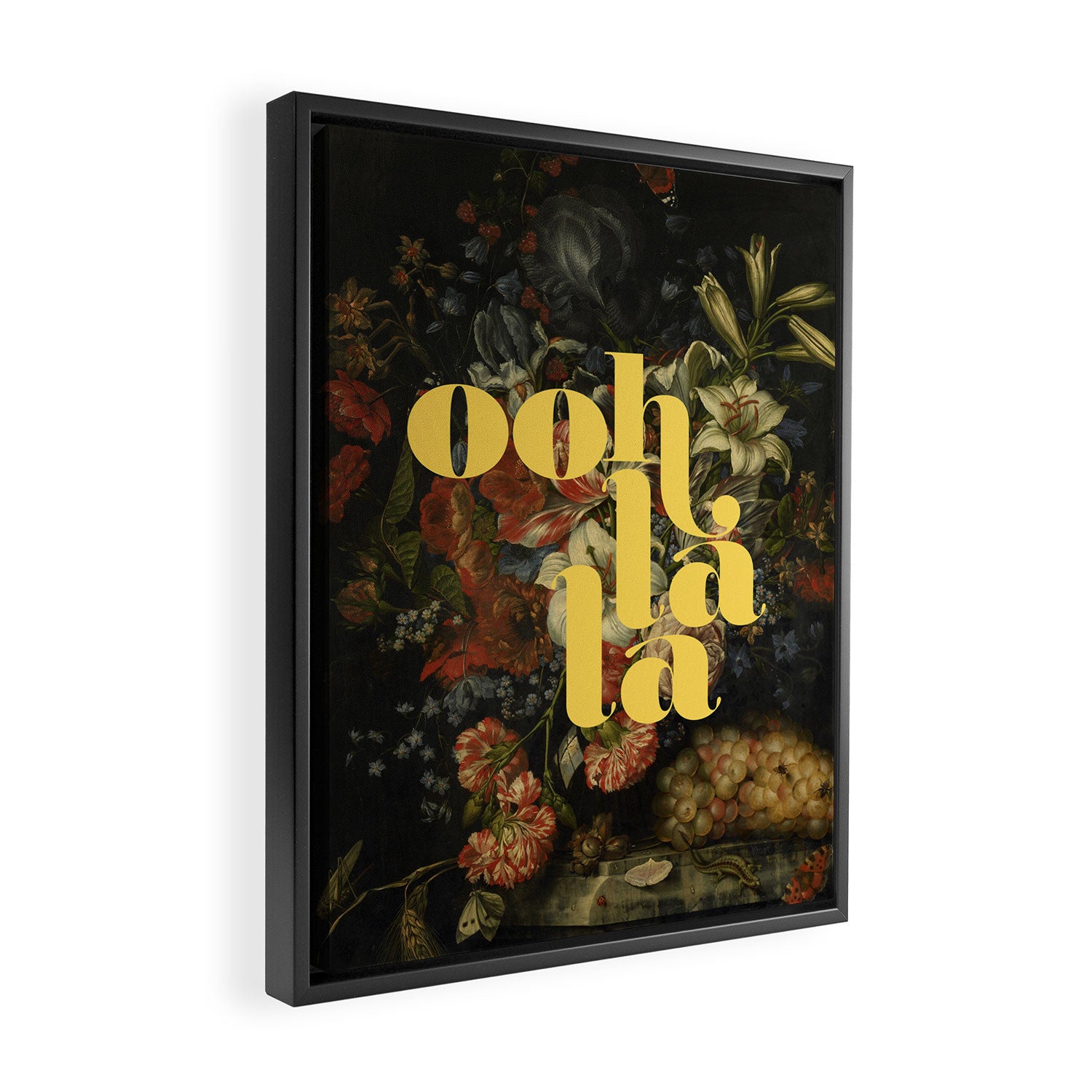 Ooh la la  Framed Canvas Print Gallery Image 2