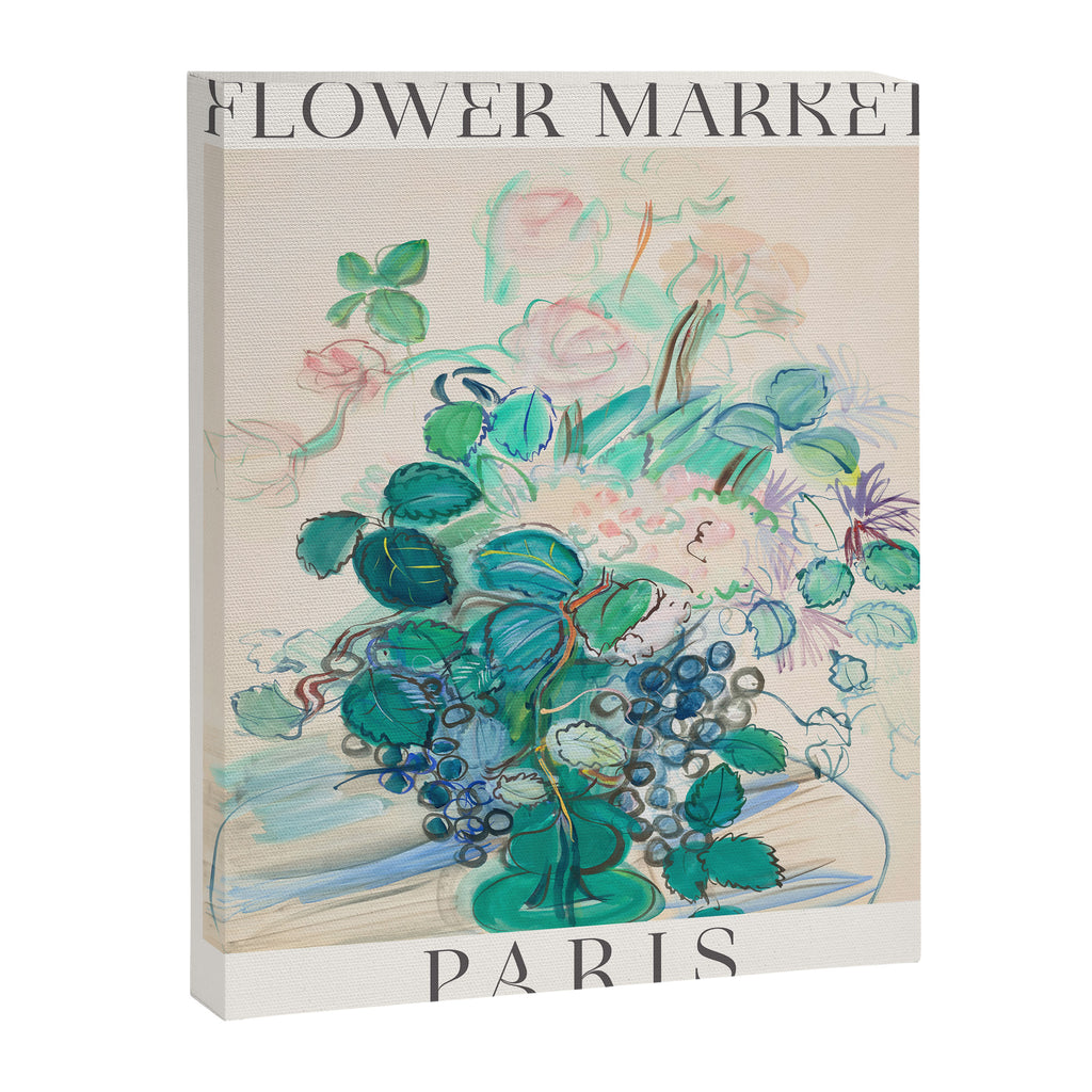 Paris Flower Market Canvas Print Gallery Image 6