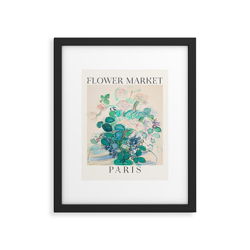 Paris Flower Market Framed Art Print Gallery Image 5