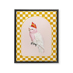 Pink Cockatoo Framed Canvas Print Gallery Image 6