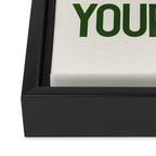 Please Enjoy Your Stay Framed Canvas Print Gallery Image 3
