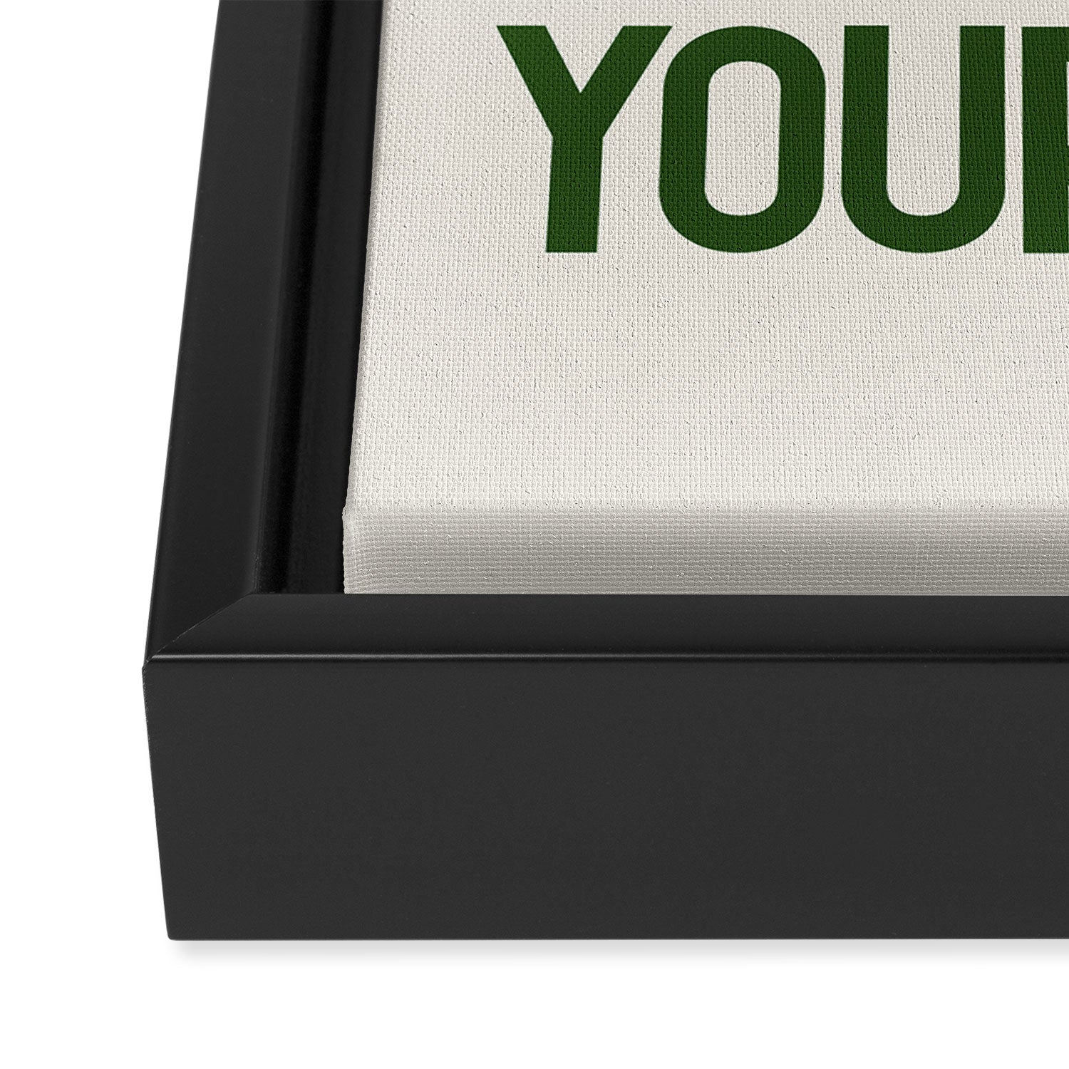 Please Enjoy Your Stay Framed Canvas Print Gallery Image 3