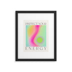 Protect Your Energy Framed Art Print Gallery Image 5