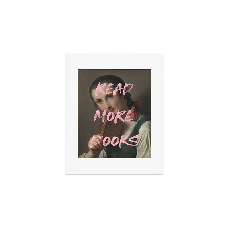 Read More Books Art Print Gallery Image 1