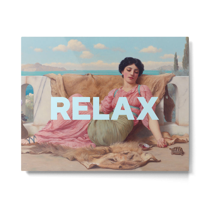 Relax Metal Print Gallery Image 1