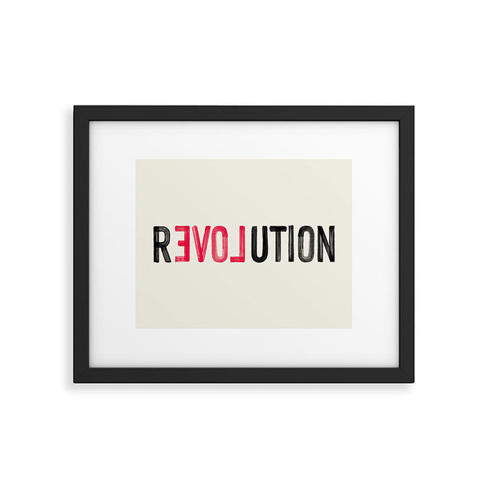 Revolution Framed Art Print Gallery Image 1