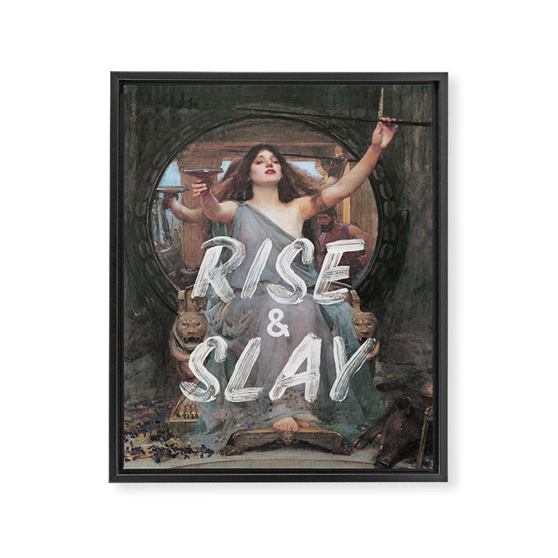 Rise and Slay Framed Canvas Print Gallery Image 6