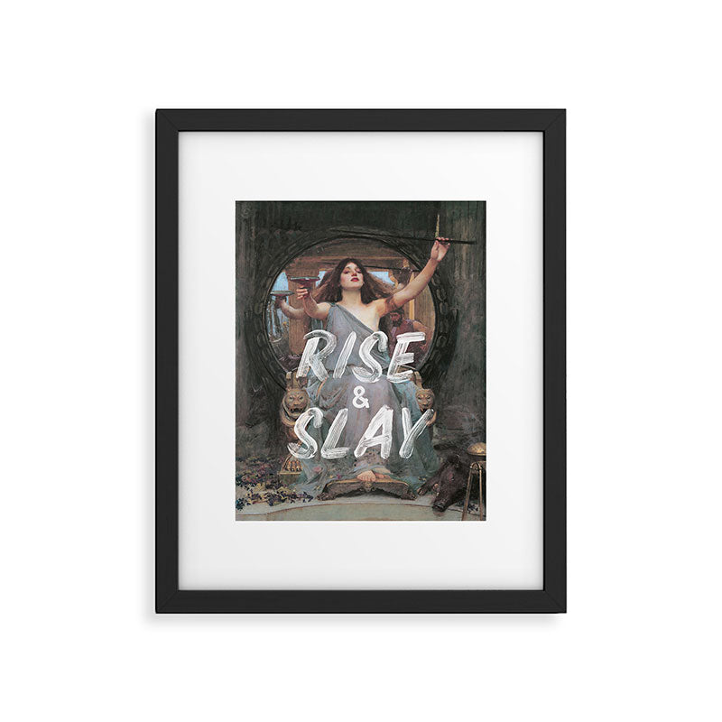 Rise and Slay Framed Art Print Gallery Image 5