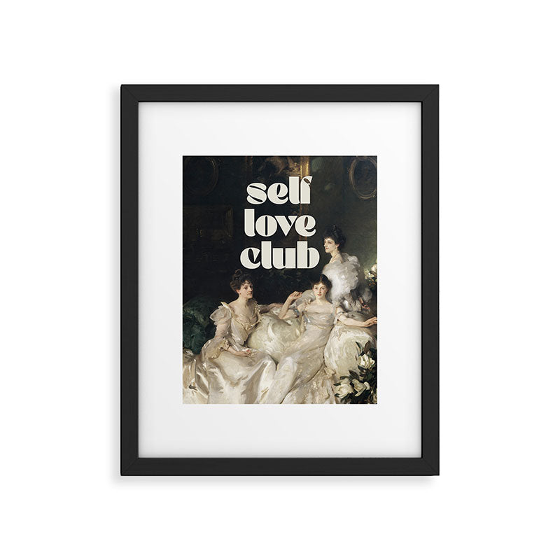 Self Love Club Framed Art Print Gallery Image 5