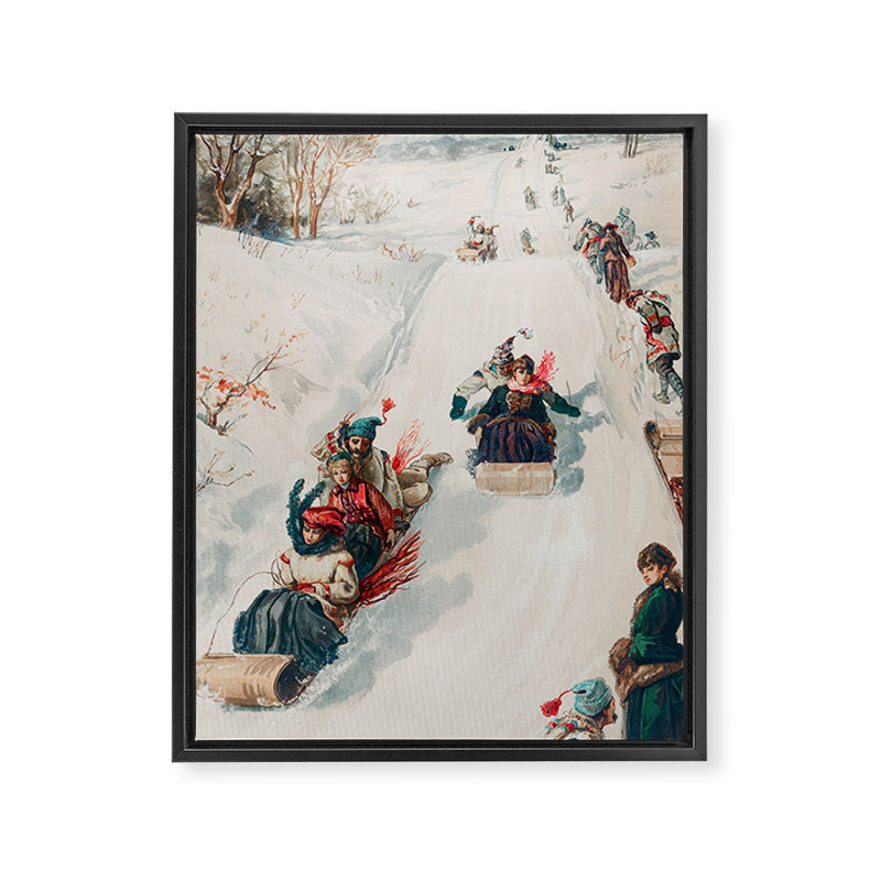 Sleigh All Day Framed Canvas Print Gallery Image 6