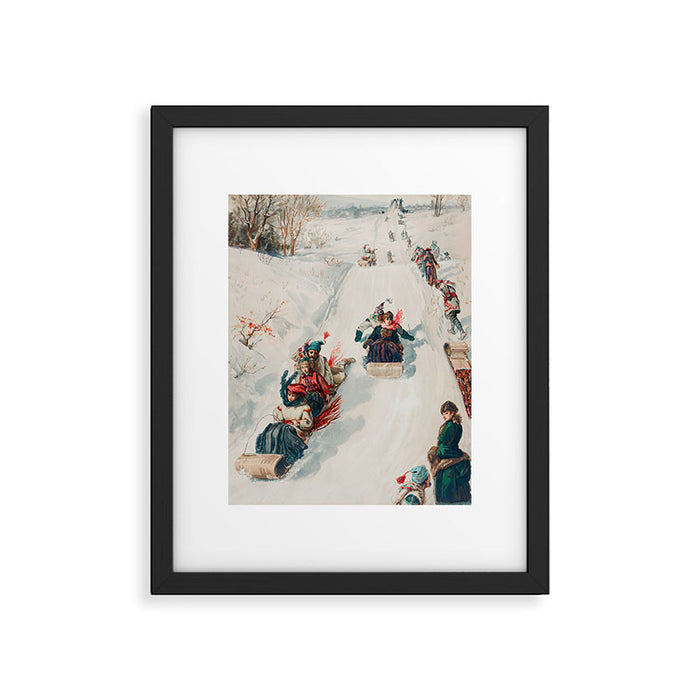 Sleigh All Day Framed Art Print Gallery Image 1