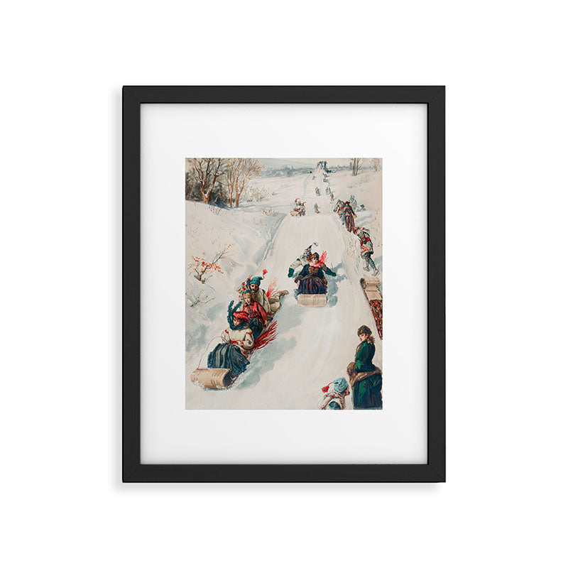 Sleigh All Day Framed Art Print Gallery Image 5