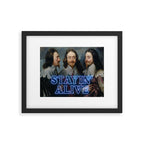 Stayin' Alive - Disco Framed Art Print Gallery Image 5