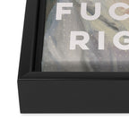 Sugar and Spice and Equal Fucking Rights - Feminist Framed Canvas Print Gallery Image 3