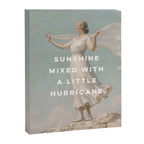 Sunshine Mixed With a Little Hurricane, Feminist Canvas Print Gallery Image 6