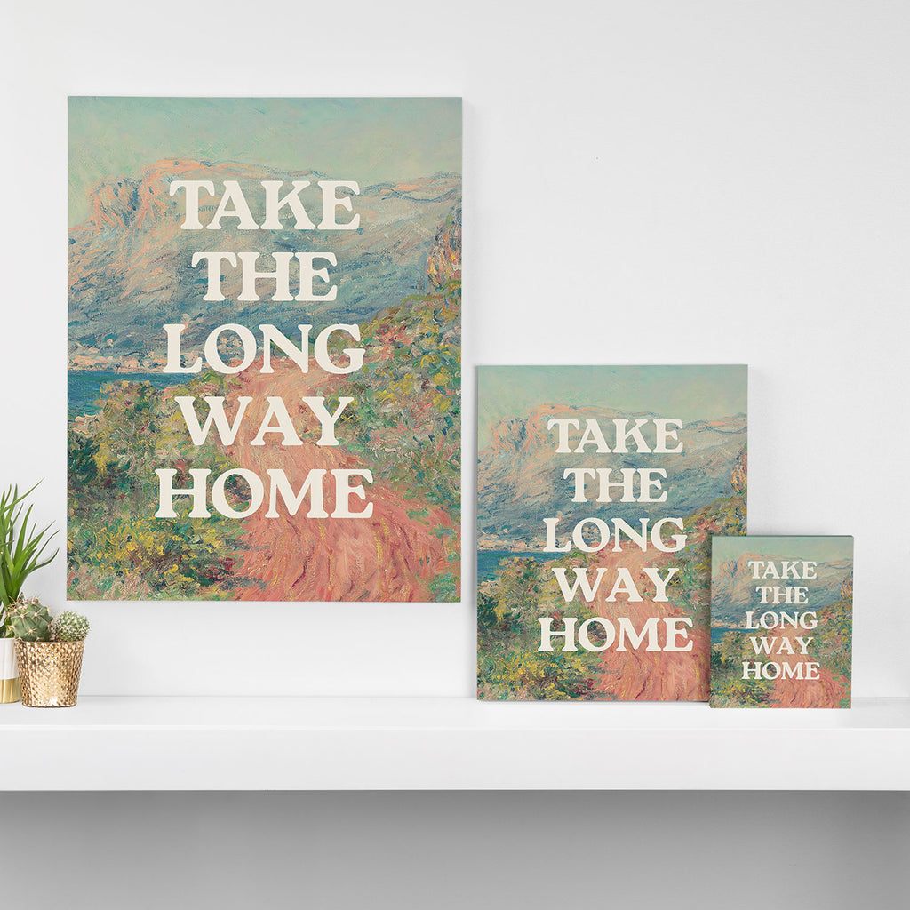Take The Long Way Home Canvas Print Gallery Image 3