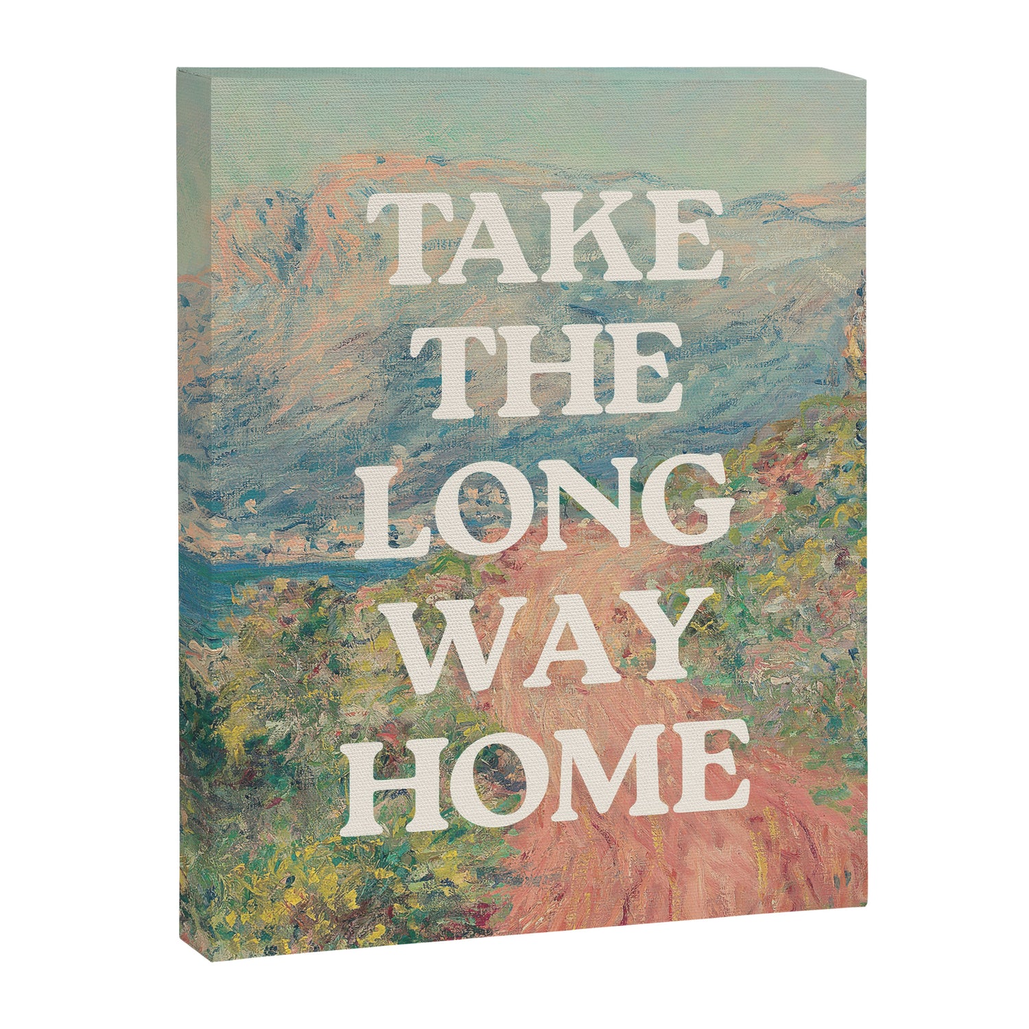 Take The Long Way Home Canvas Print Gallery Image 3