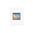 Technicolor Coastal Beach Art Print Gallery Image 1