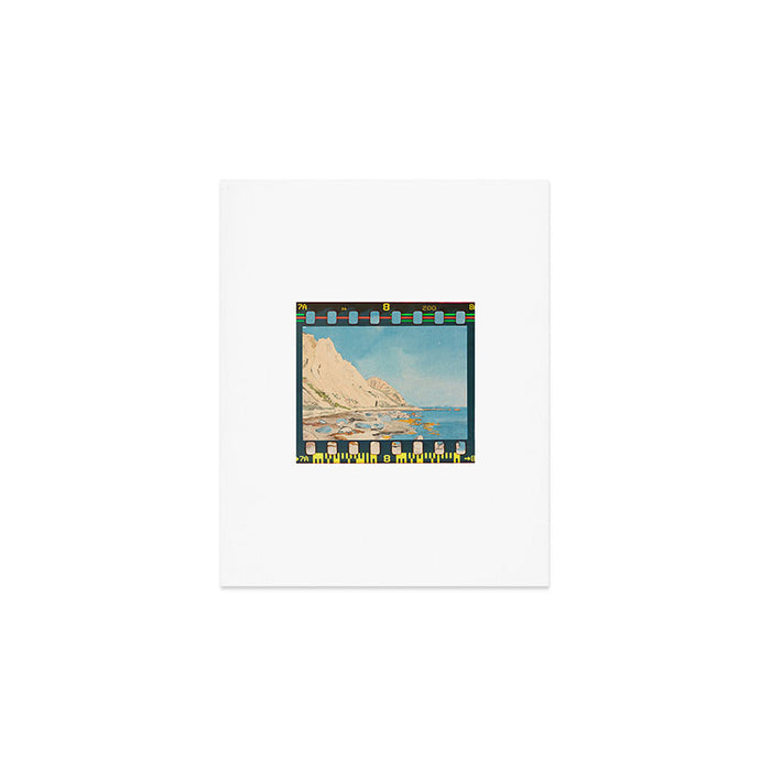 Technicolor Coastal Beach Art Print Gallery Image 1