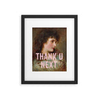 Thank U Next Framed Art Print Gallery Image 5