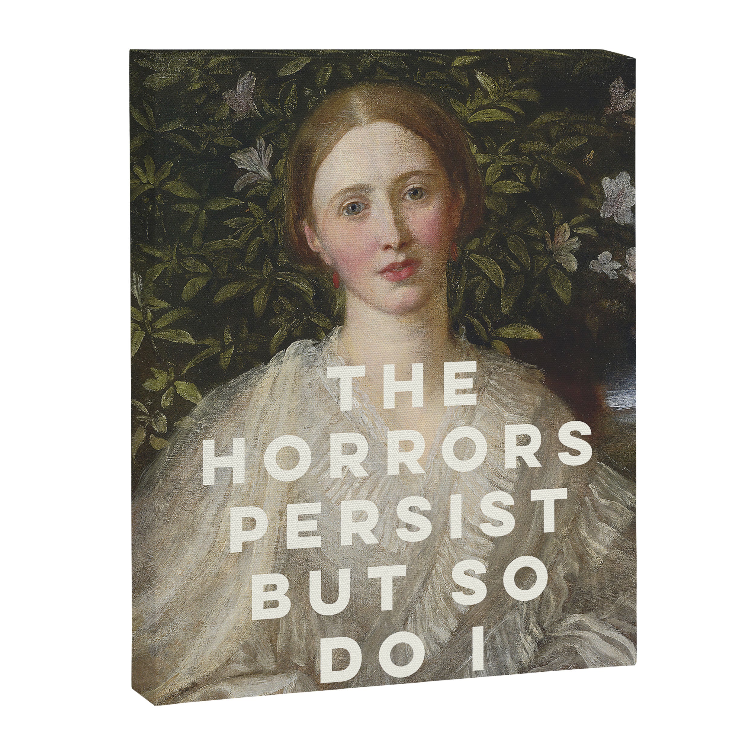 The Horrors Persist But So Do I Canvas Print Gallery Image 6