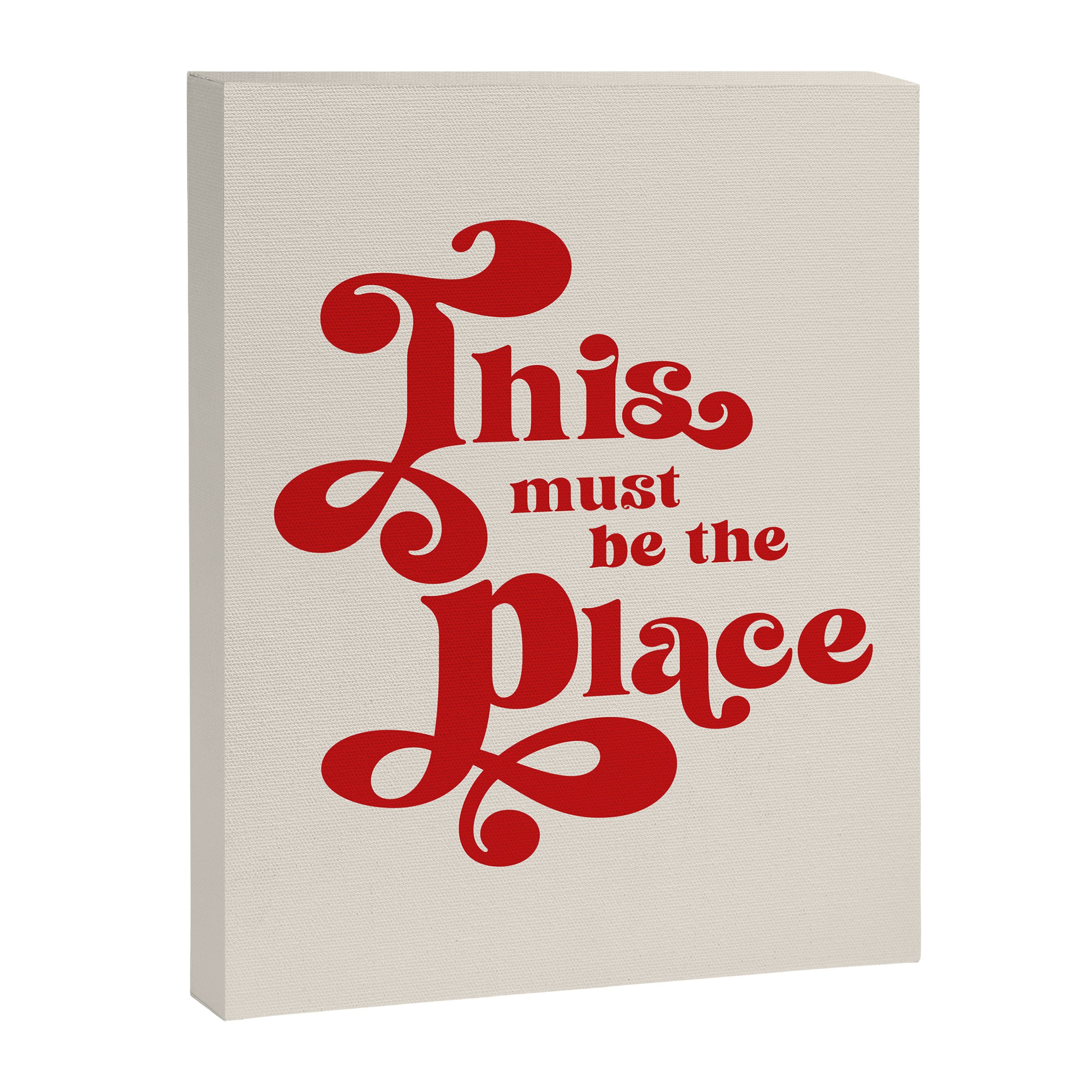 This Must Be The Place Canvas Print Gallery Image 6