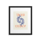Tiger Energy Framed Art Print Gallery Image 5