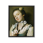 Up To No Good Framed Canvas Print Gallery Image 6