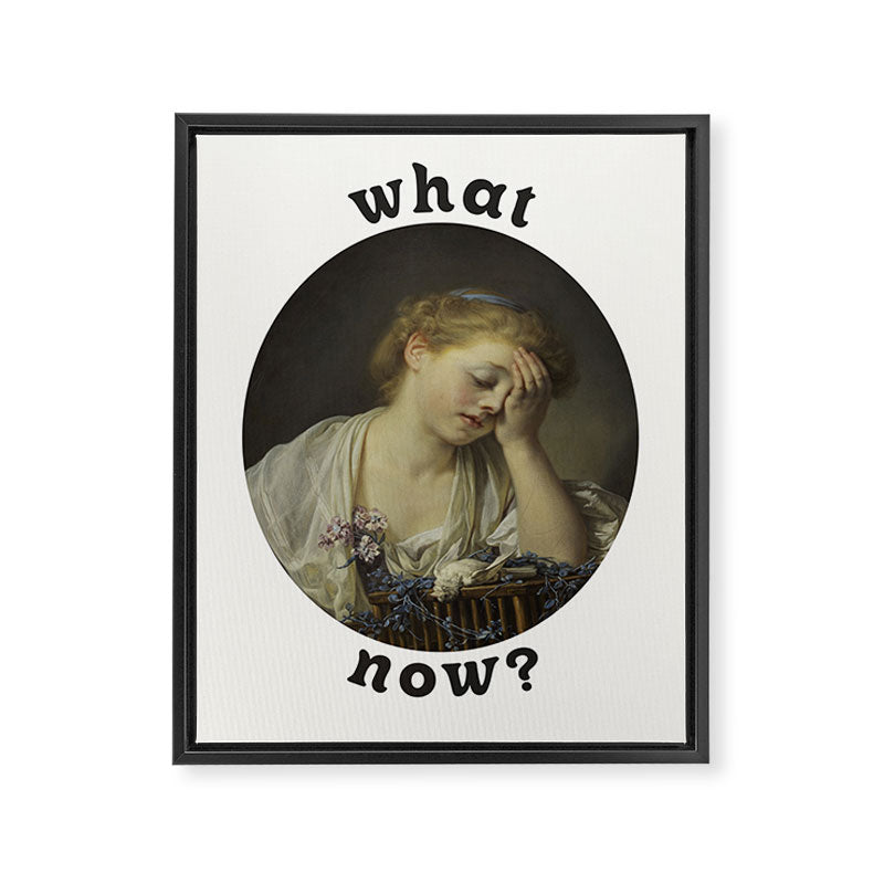 What Now? Framed Canvas Print Gallery Image 6