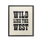Wild Like The West Framed Canvas Print Gallery Image 6