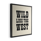 Wild Like The West Framed Canvas Print Gallery Image 2