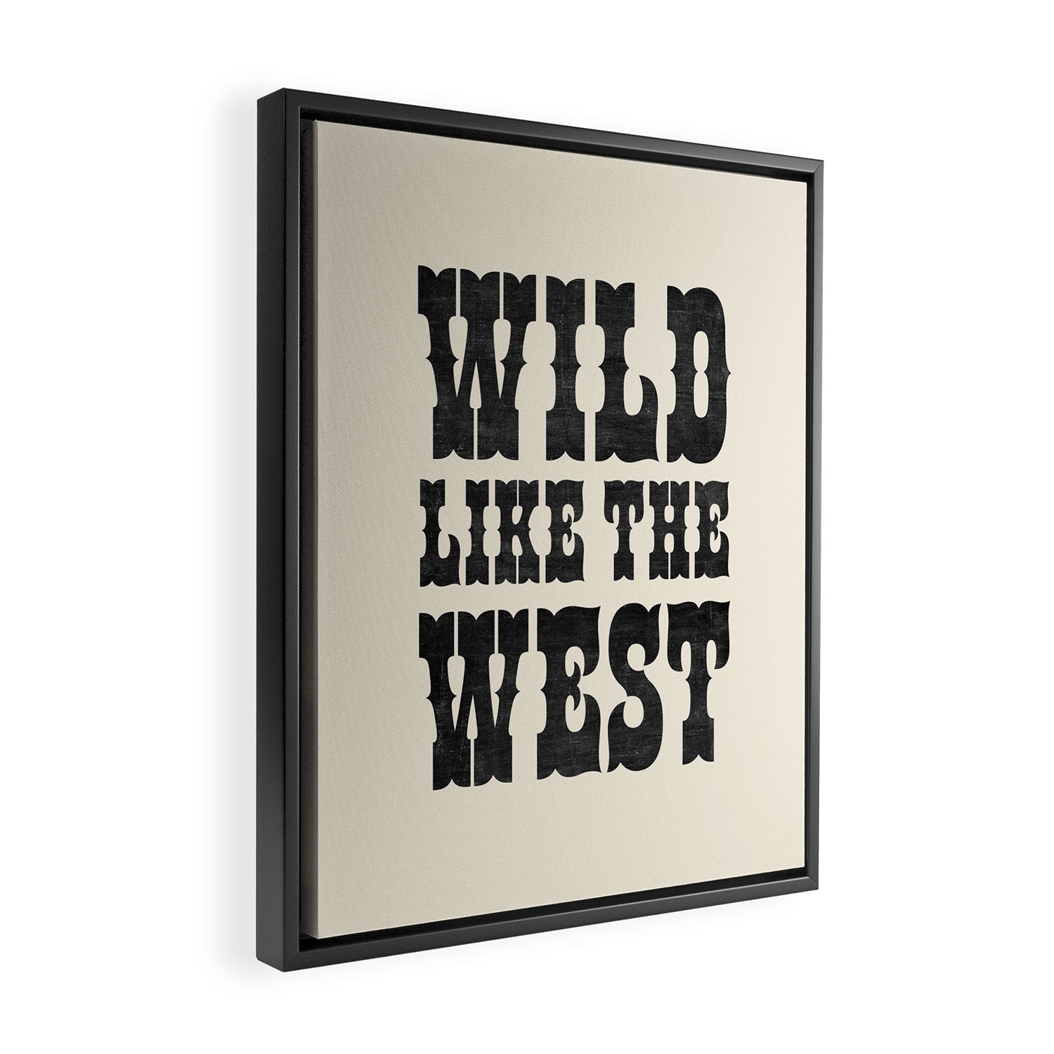 Wild Like The West Framed Canvas Print Gallery Image 2