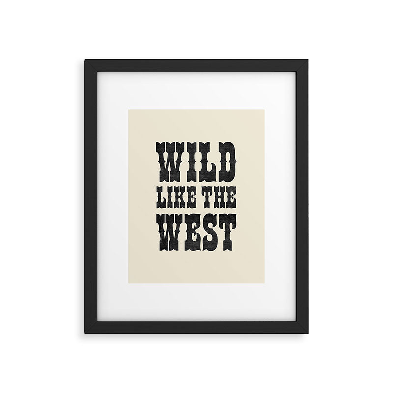 Wild Like The West Framed Art Print Gallery Image 5