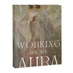 Working On My Aura Canvas Print Gallery Image 6