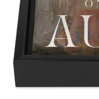 Working On My Aura Framed Canvas Print Gallery Image 3