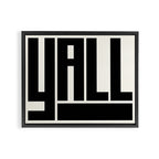 Y'All Framed Canvas Print Gallery Image 3