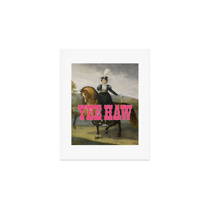 Yee Haw Art Print Gallery Image 1