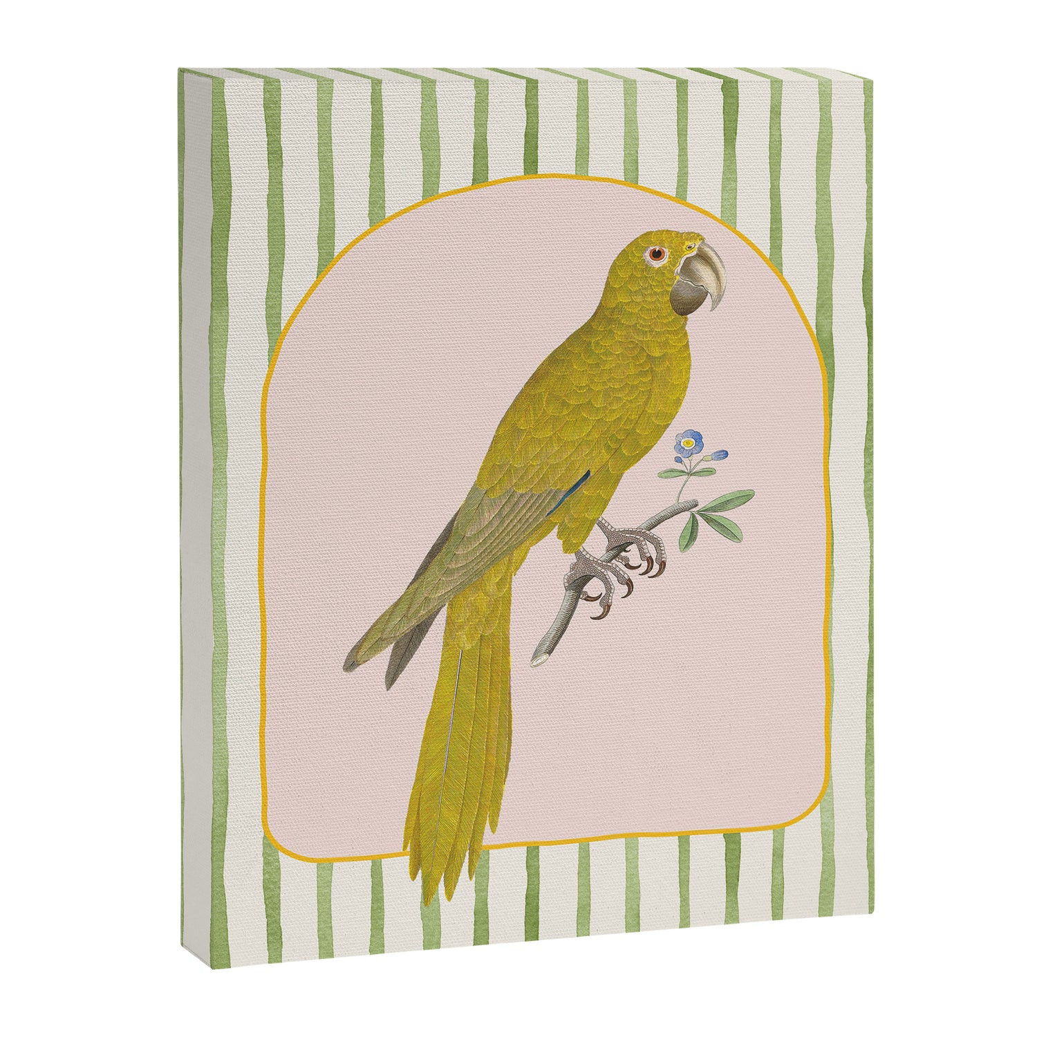 Yellow Parrot Canvas Print Gallery Image 3