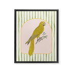 Yellow Parrot Framed Canvas Print Gallery Image 6