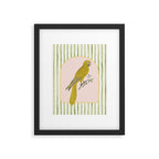 Yellow Parrot Framed Art Print Gallery Image 5