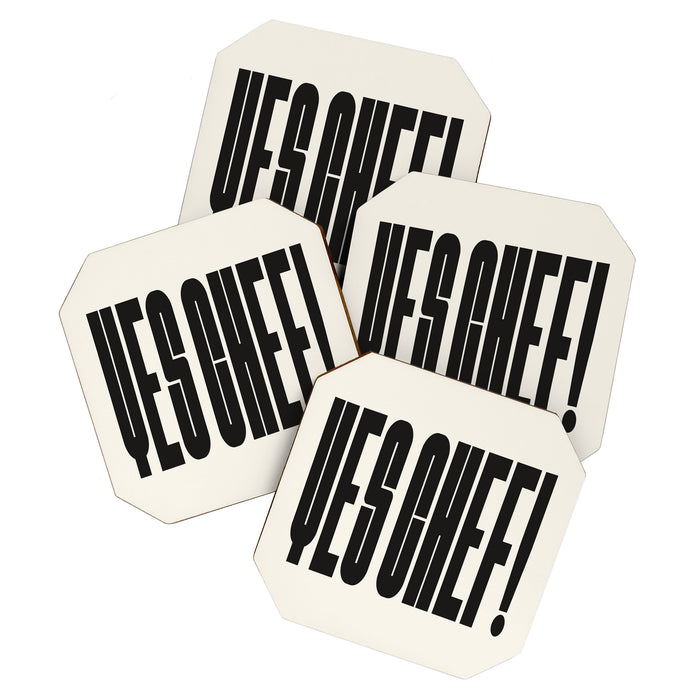 Yes Chef Coaster Gallery Image 1
