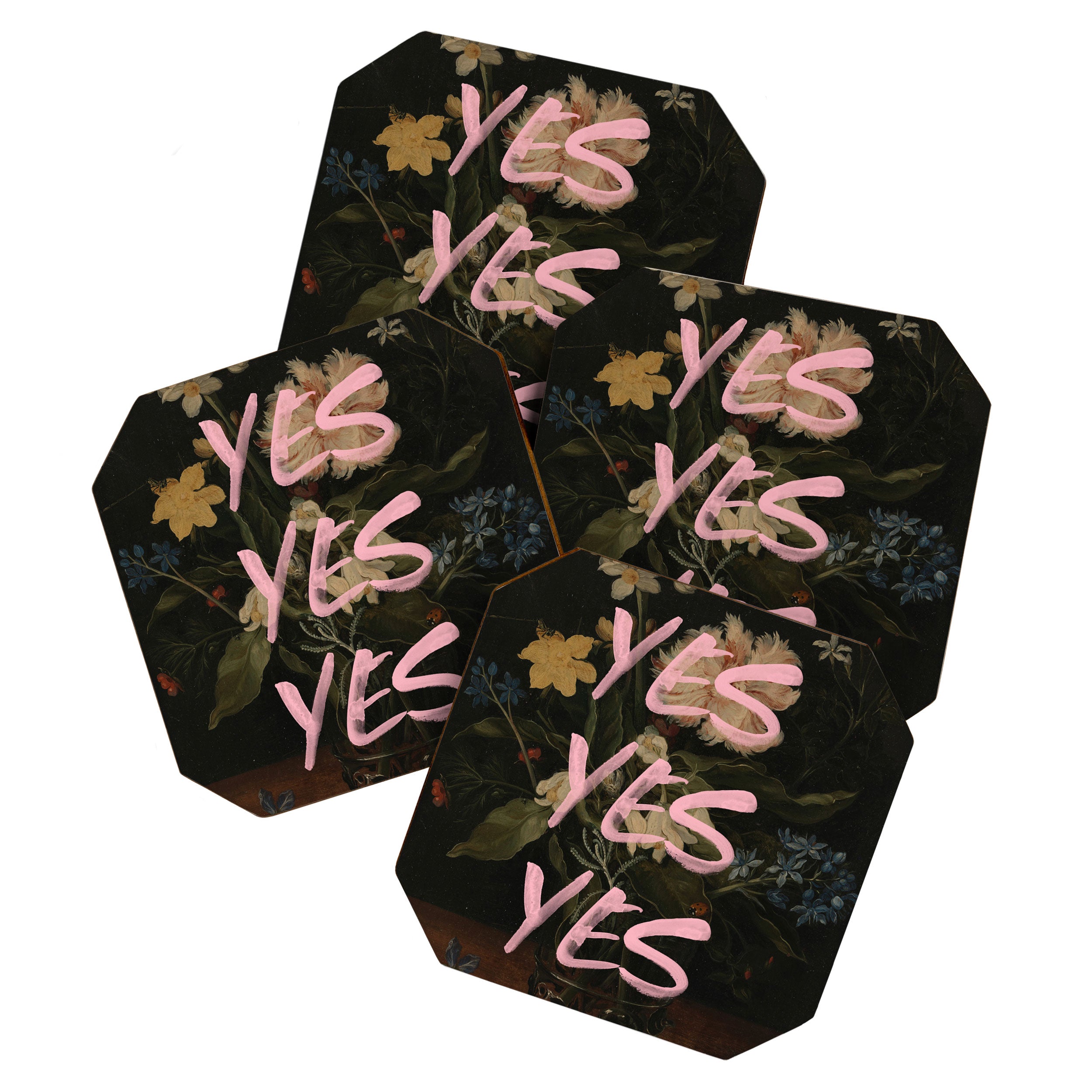 Yes Yes Yes Coaster Gallery Image 1